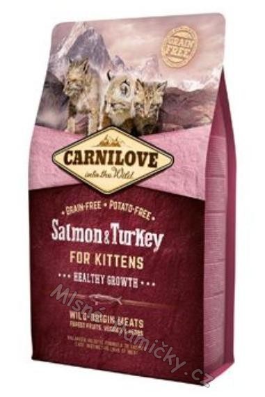 Carnilove Cat Salmon & Turkey for Kittens HG 400g
