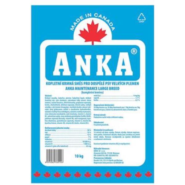 Anka Adult Large Breed 10kg 