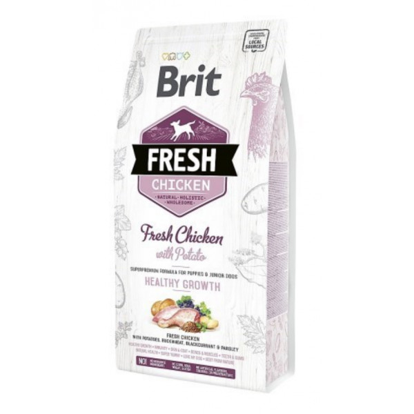Brit Dog Fresh Chicken&Potato Puppy HealthyGrowth 2,5kg