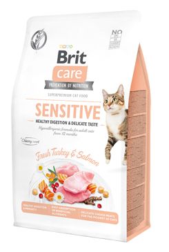 Brit Care Cat GF Sensit. Heal.Digest&Delic.Taste2kg