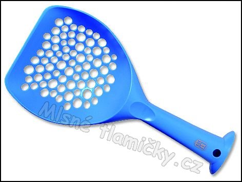 Lopatka na trus CAT IT plast Modrá
