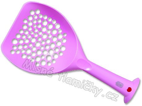 Lopatka na trus CAT IT plast Růžová