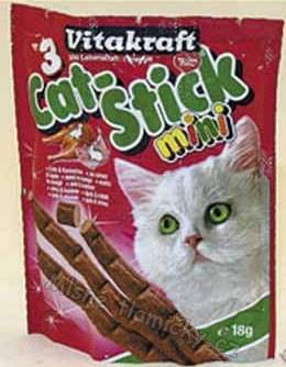 Vitakraft Cat pochoutka Stick mini Rabb.+Duck. 3x6g