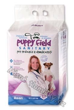 Podložka Puppy Field Sanitary 90x60cm 25ks