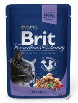 Brit Premium Cat kapsa with Cod Fish 100g