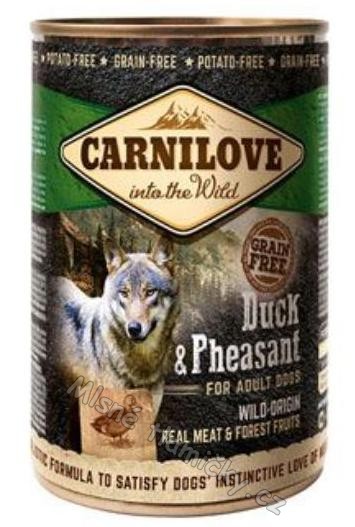 Carnilove Wild Meat Duck & Pheasant 400g