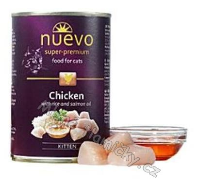Nuevo kotě kuře konz. 400g