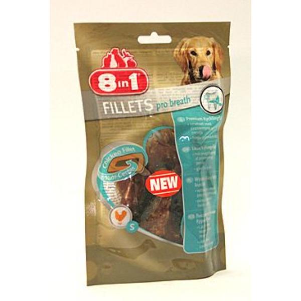 Pochoutka 8in1 Fillets pro breath S 80g