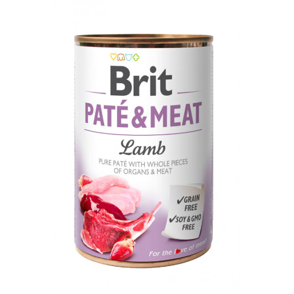 Brit Dog konz Paté & Meat Lamb 400g
