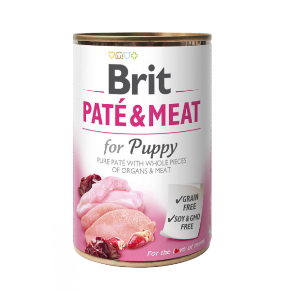 Brit Dog konz Paté & Meat Puppy 400g