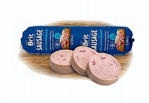 Brit Sausage Chicken & Lamb 800g