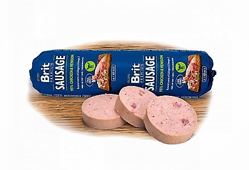 Brit Sausage Chicken & Venison 800g