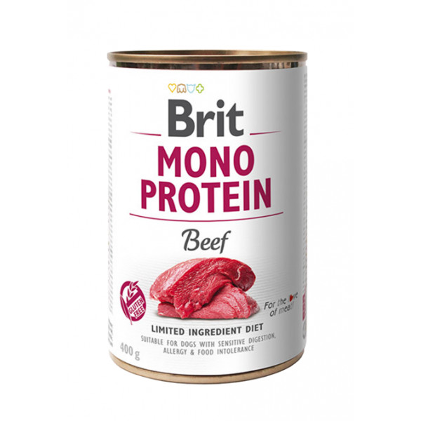 Brit Dog konz Mono  Protein Beef 400g