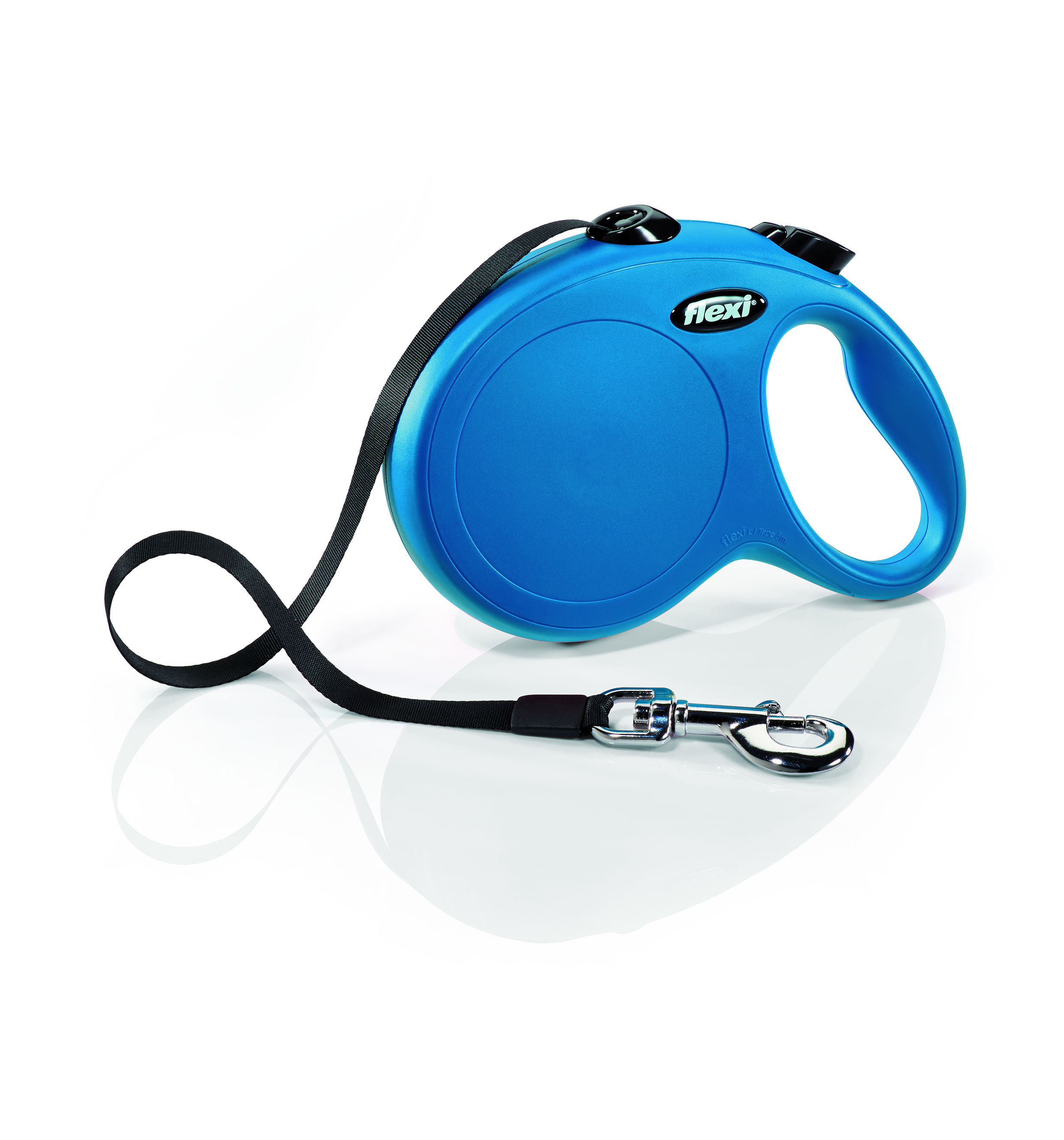 Vodítko FLEXI Classic L pásek 5m/50kg modrá