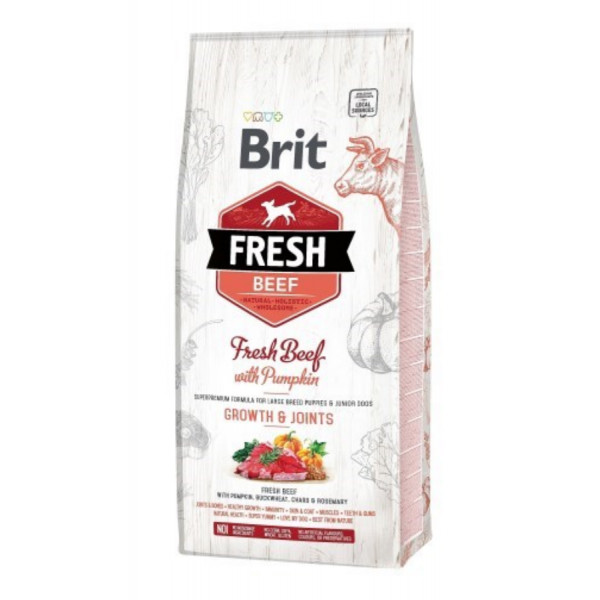 Brit Dog Fresh Beef & Pumpkin Puppy Large 12kg