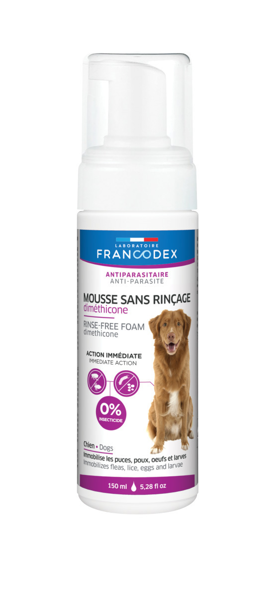 Francodex Bezoplachová pěna pro psy 150ml