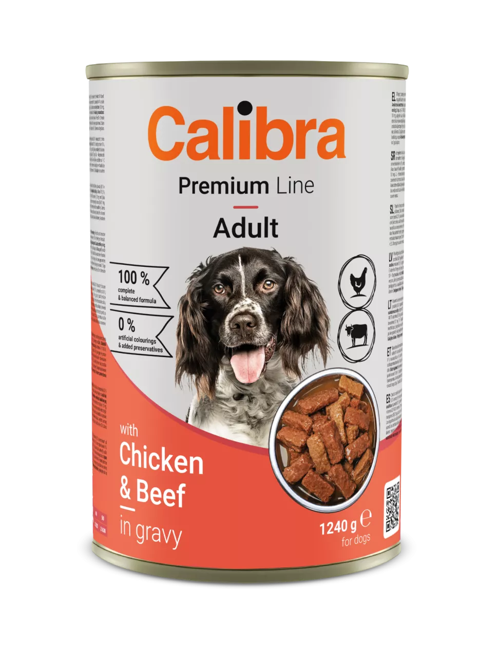 Calibra Dog Premium konz. with Chicken&Beef 1240g