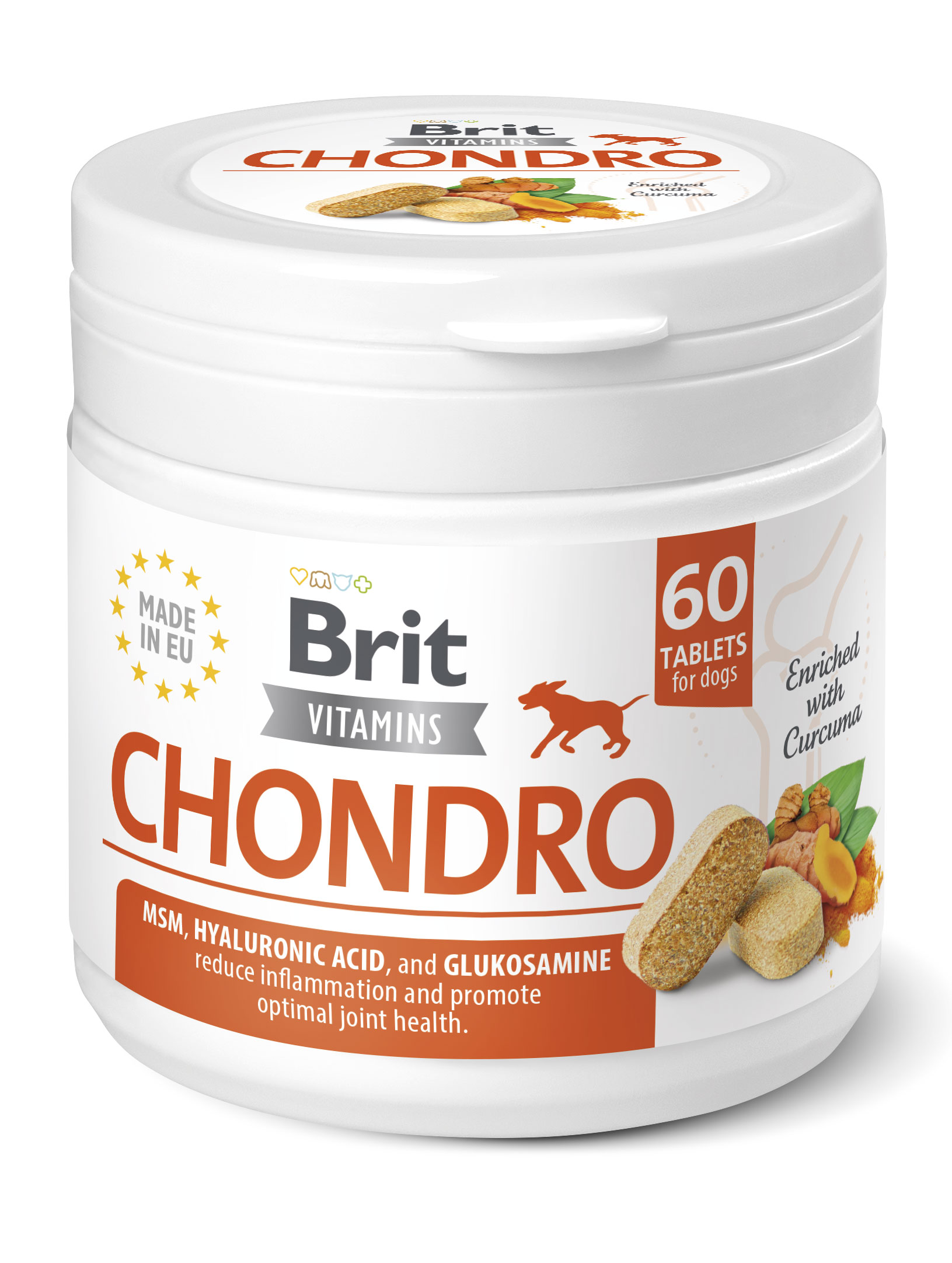 Brit Dog Vitamins Chondro 120g (60tbl)