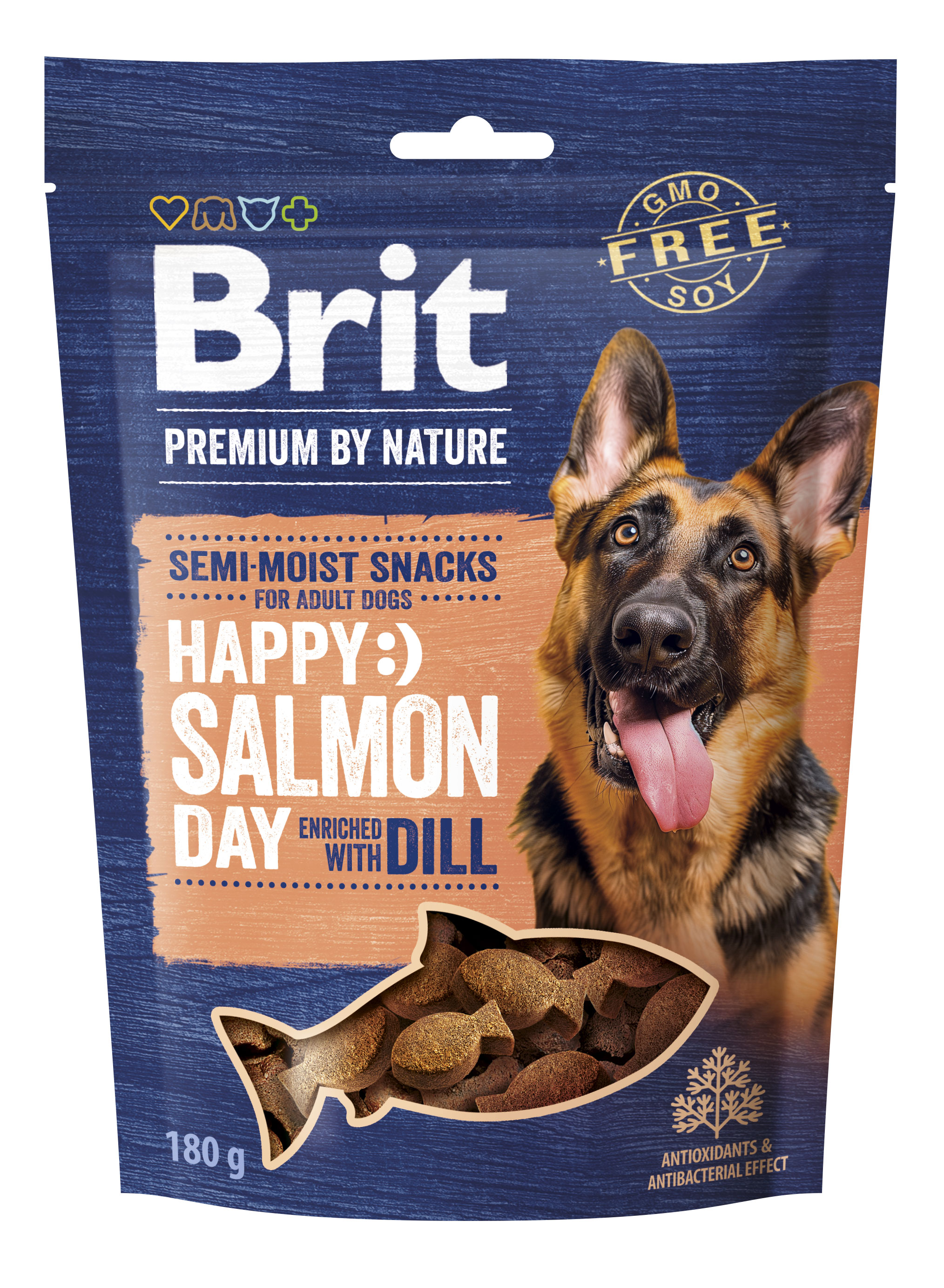 Brit Premium Dog by Nature SM Snacks Salmon 180g