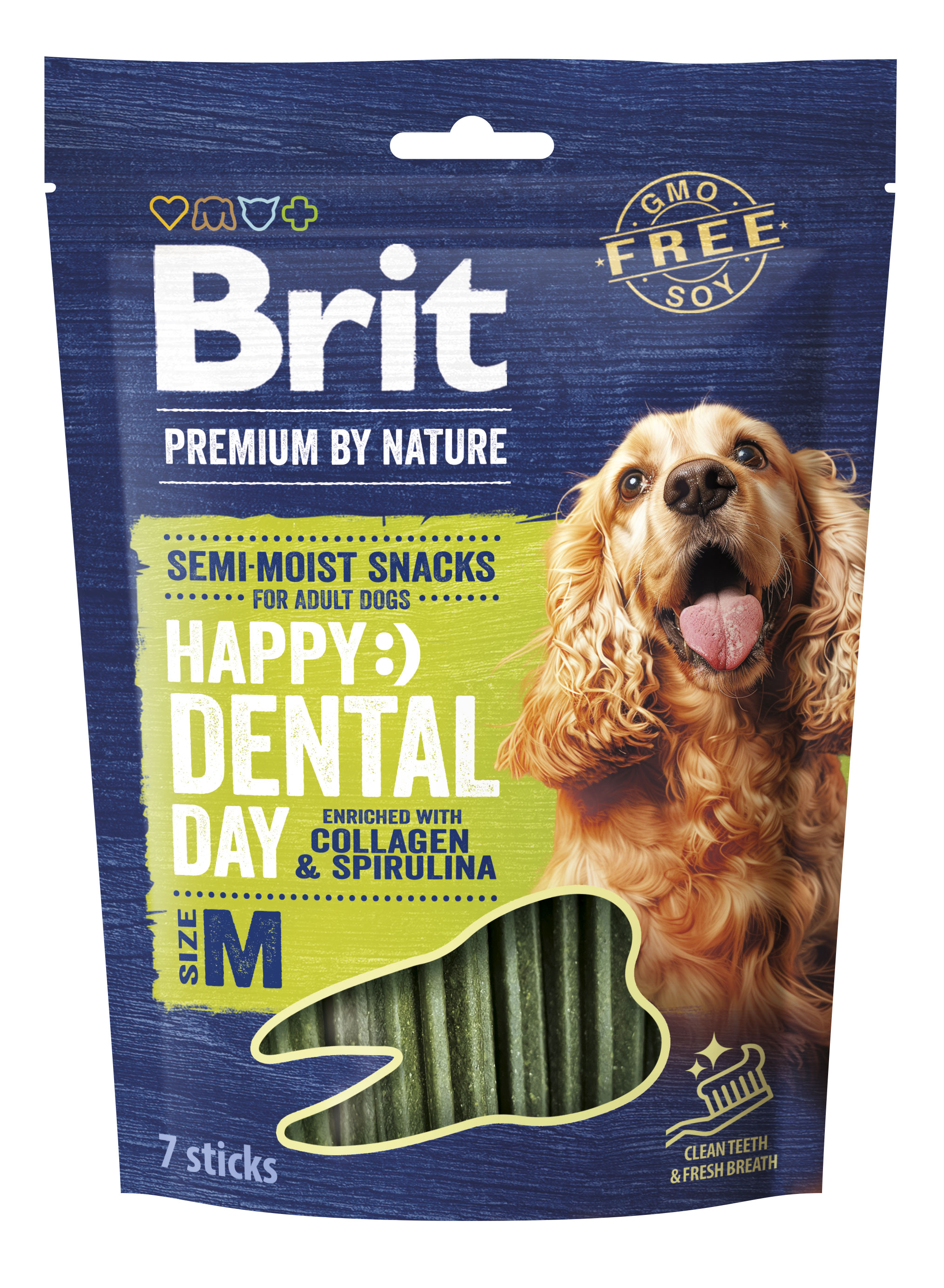 Brit Premium Dog by Nature Dental Snacks M 180g
