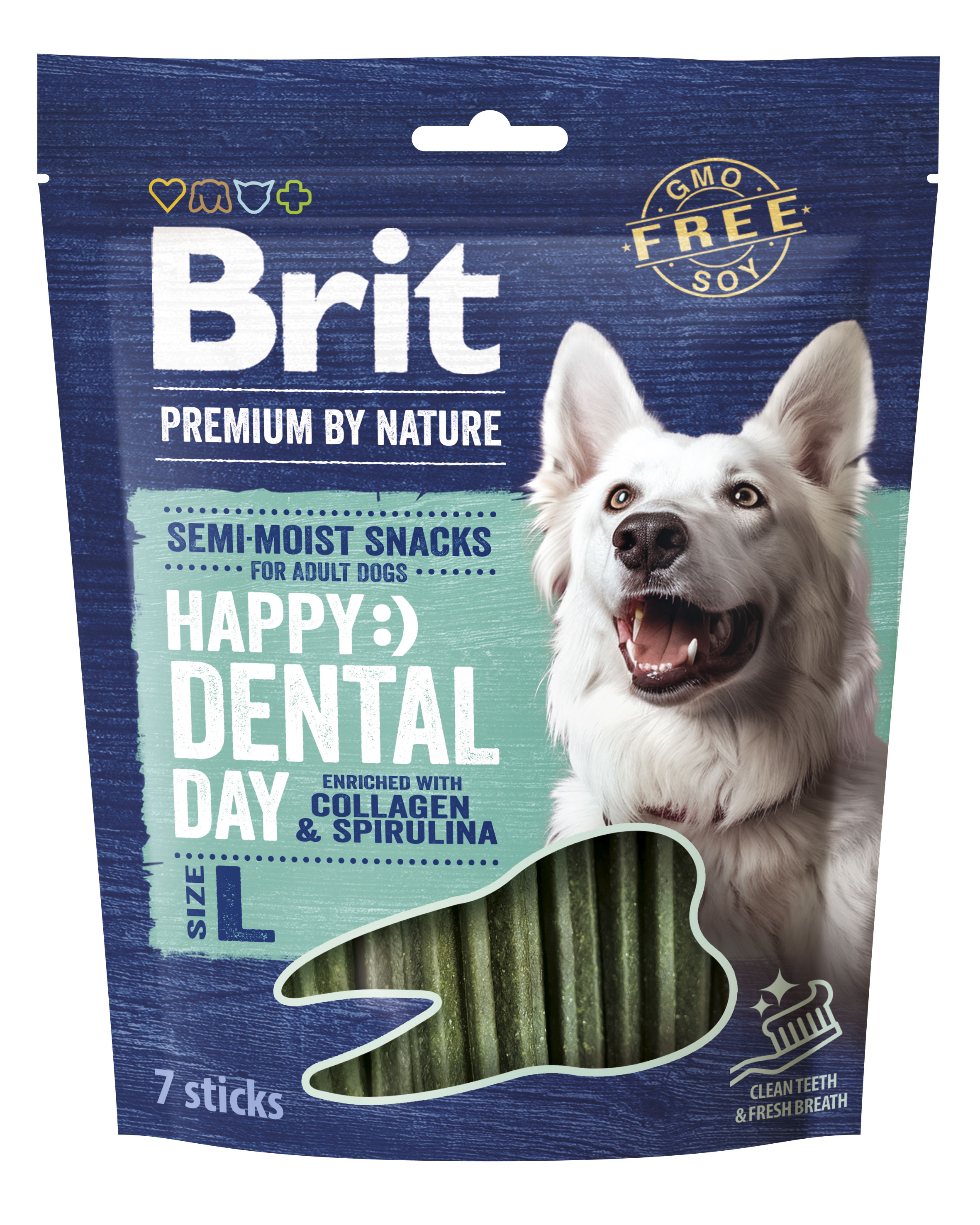 Brit Premium Dog by Nature Dental Snacks L 250g