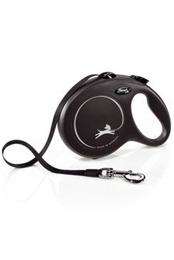 Vodítko FLEXI Classic L pásek 8m/50kg černá