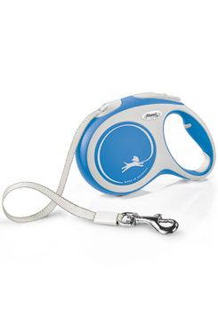 Vodítko FLEXI Comfort L pásek 5m/60kg modrá
