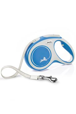 Vodítko FLEXI Comfort M pásek 5m/25kg modrá