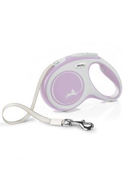 Vodítko FLEXI Comfort M pásek 5m/25kg růžová