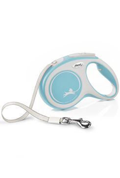 Vodítko FLEXI Comfort M pásek 5m/25kg sv.modrá