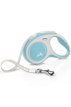 Vodítko FLEXI Comfort S pásek 5m/15kg sv.modrá