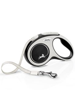 Vodítko FLEXI Comfort S pásek 5m/15kg černá