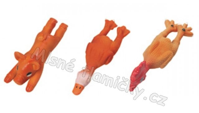 Hračka pes Figurky latex mix 14cm FL