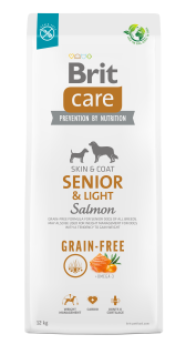 Brit Care Dog Grain-free Senior&Light 12kg