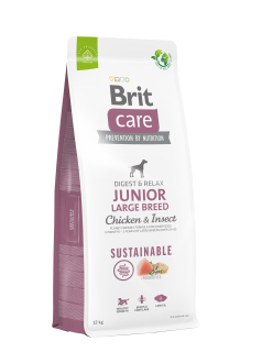 Brit Care Dog Sustainable Junior Large Breed 3kg