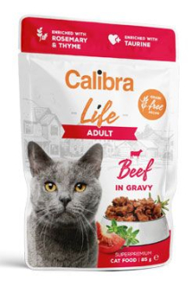 Calibra Cat Life kapsa Kitten Salmon in gravy 85g