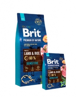 Brit Premium Brit Premium Dog by Nature Sensitive Lamb 3kg