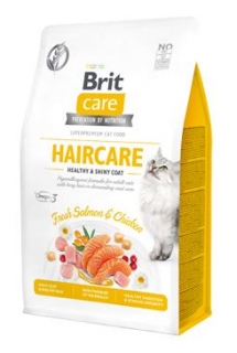Brit Care Cat GF Haircare Healthy&Shiny Coat 2kg