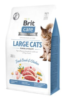 Brit Care Cat GF Large cats Power&Vitality 2kg