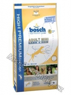 Bosch Dog Adult Mini Lamb&Rice 3kg