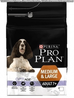 ProPlan Dog Adult 7+ Medium&Large 14kg