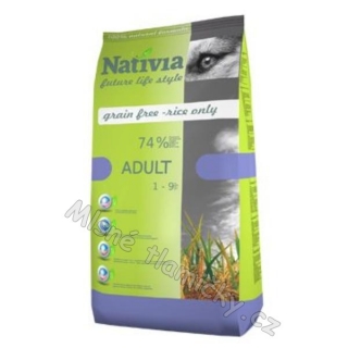 Nativia Dog Adult Chick&Rice 3kg