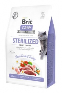 Brit Care Cat GF Sterilized Weight Control 2kg