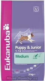 Eukanuba Dog Puppy&Junior Medium 3kg