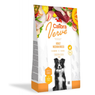 Calibra Dog Verve GF Junior M&L Chicken&Duck 2kg