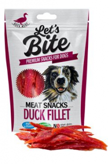 Brit Let's Bite Meat Snacks Duck Fillet 300g
